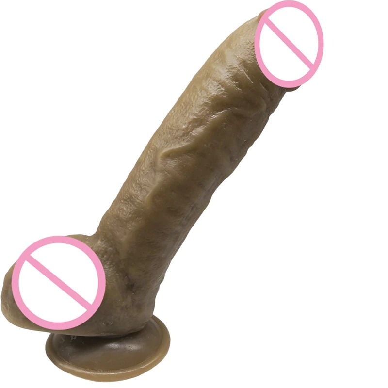 Super Big and Soft Dildo with Suction Cup / Realistic Huge Penis for Sex Games - EVE's SECRETS