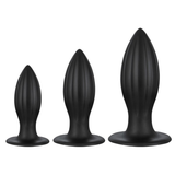Super Huge Anal Plugs With Suction Cup / Anus Dilators in Three Sizes - EVE's SECRETS