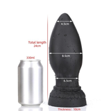 Super Huge Anal Plugs With Suction Cup / Big Soft Anus Expande Toys For Men And Women - EVE's SECRETS