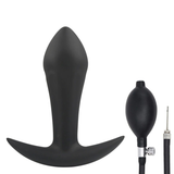 Super Large Double-layer Silicone Inflatable Anal Butt Plugs / Unisex Pump Prostate Massage - EVE's SECRETS