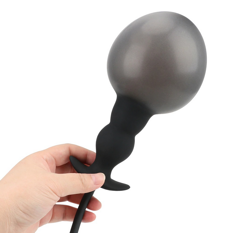 Super Large Inflatable Anal Plug / 12cm Anal Dilator Pump / No Vibrator Expandable Butt Plug - EVE's SECRETS