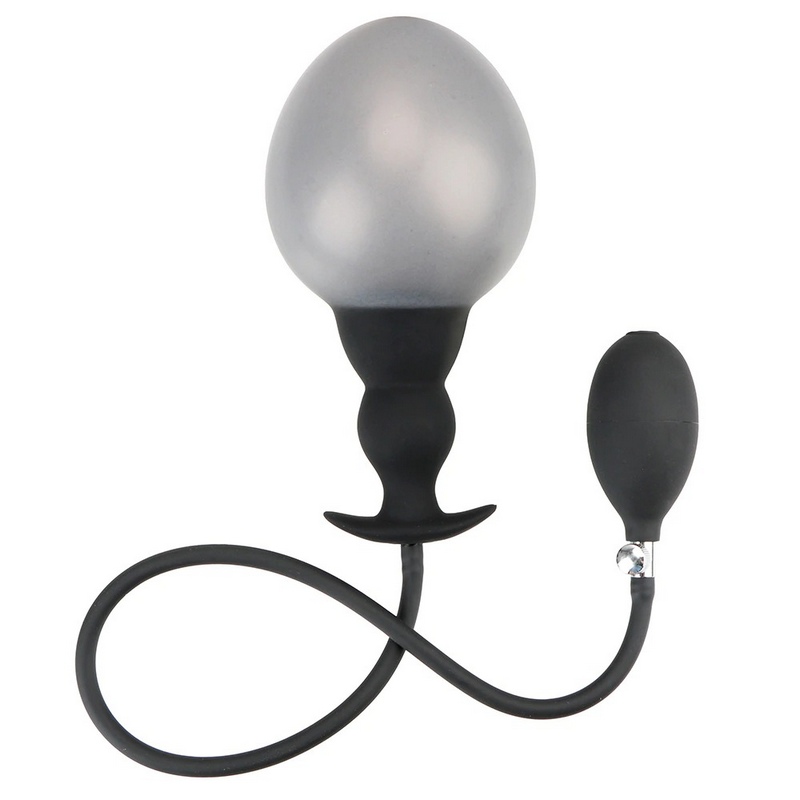 Super Large Inflatable Anal Plug / 12cm Anal Dilator Pump / No Vibrator Expandable Butt Plug - EVE's SECRETS