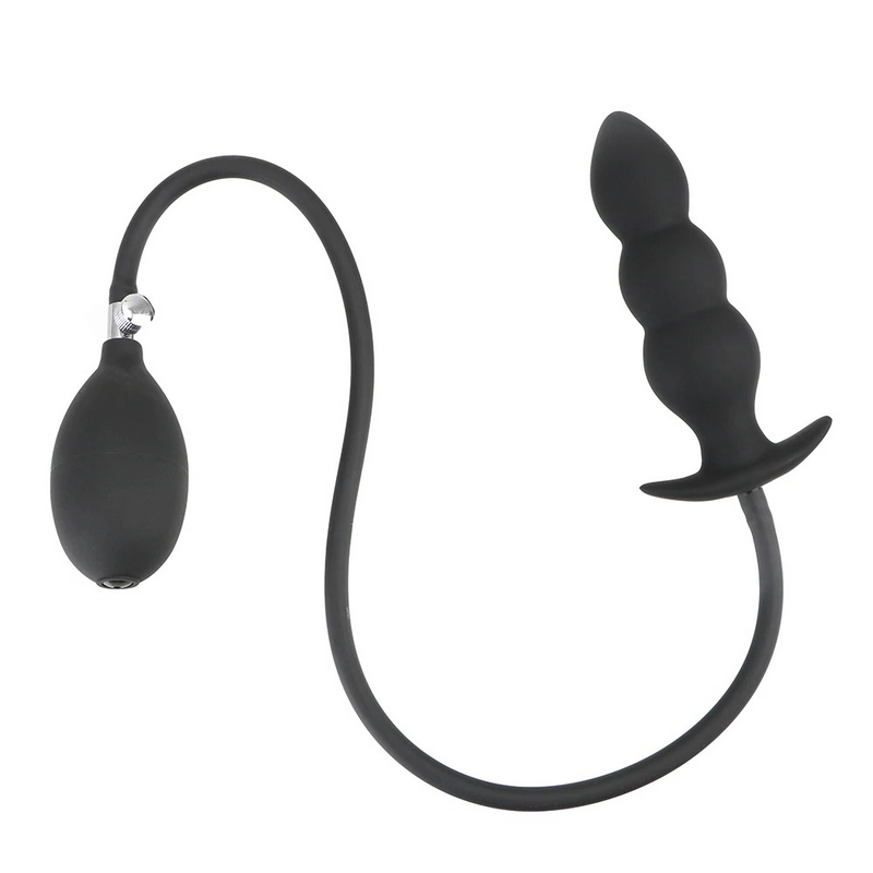 Super Large Inflatable Anal Plug / 12cm Anal Dilator Pump / No Vibrator Expandable Butt Plug - EVE's SECRETS
