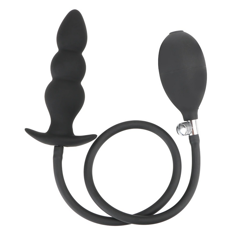 Super Large Inflatable Anal Plug / 12cm Anal Dilator Pump / No Vibrator Expandable Butt Plug - EVE's SECRETS