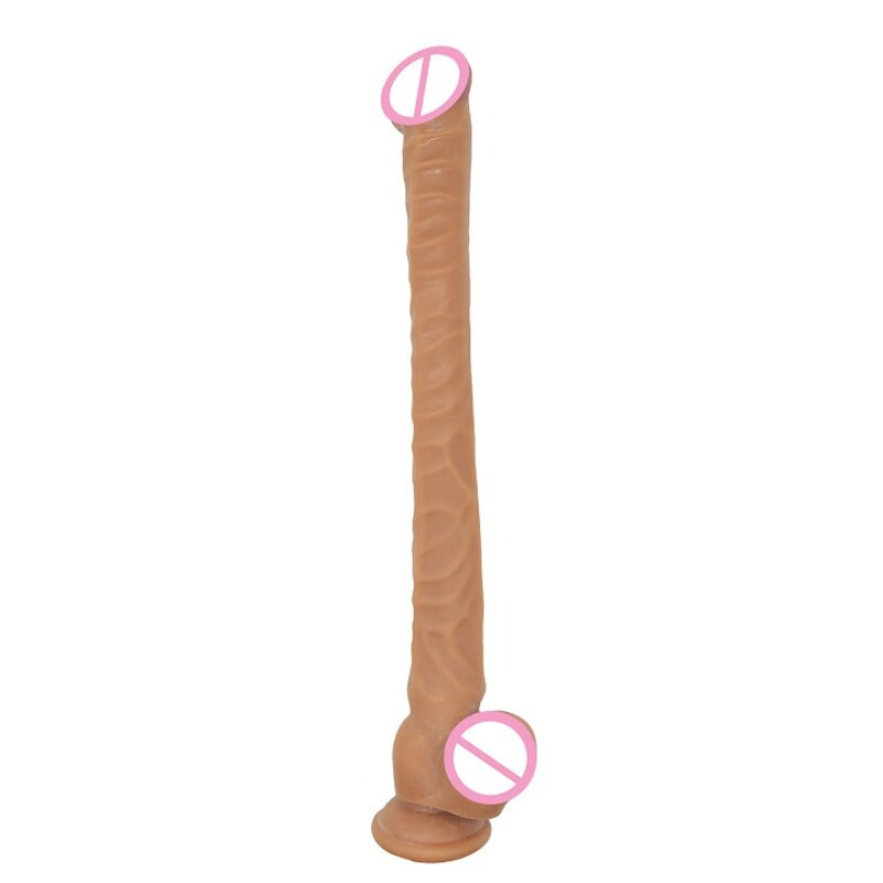 Super Long 40cm Dildo with Suction Cup / Soft Dick for Vaginal Masturbation / Realistic Penis for Ladies - EVE's SECRETS