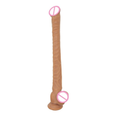 Super Long 40cm Dildo with Suction Cup / Soft Dick for Vaginal Masturbation / Realistic Penis for Ladies - EVE's SECRETS