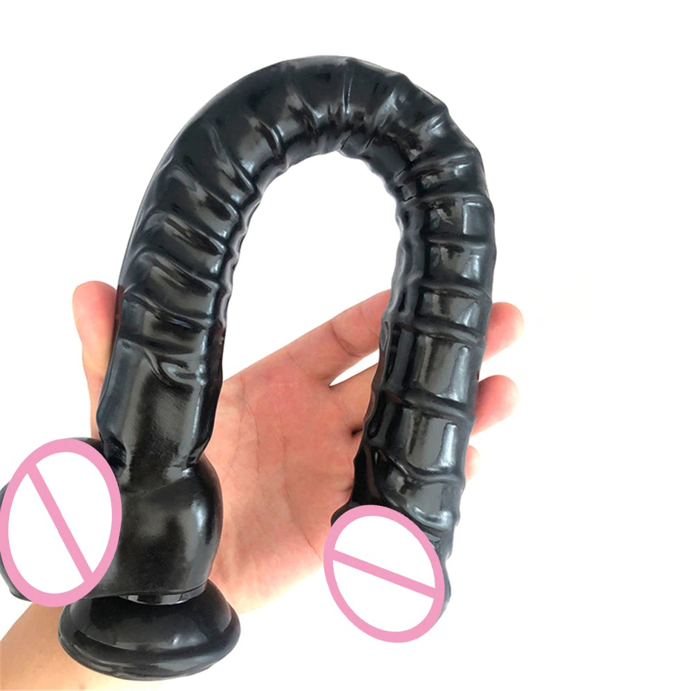 Super Long 40cm Dildo with Suction Cup / Soft Dick for Vaginal Masturbation / Realistic Penis for Ladies - EVE's SECRETS