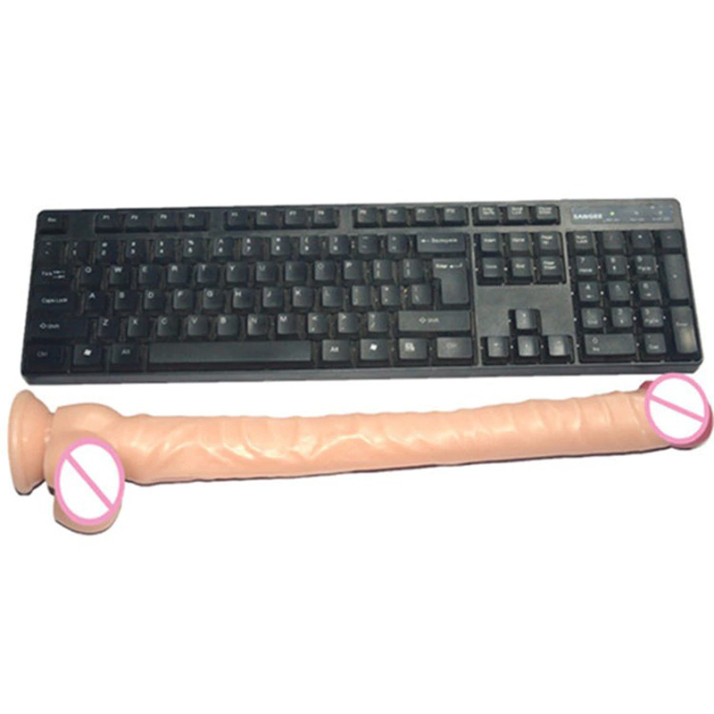 Super Long 40cm Dildo with Suction Cup / Soft Dick for Vaginal Masturbation / Realistic Penis for Ladies - EVE's SECRETS