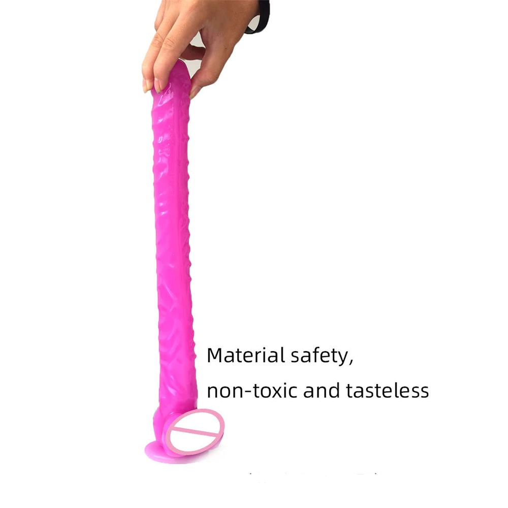 Super Long 40cm Dildo with Suction Cup / Soft Dick for Vaginal Masturbation / Realistic Penis for Ladies - EVE's SECRETS