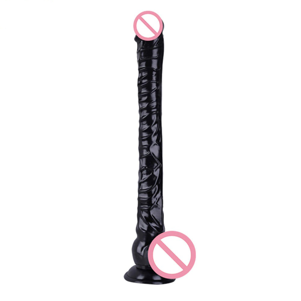 Super Long 40cm Dildo with Suction Cup / Soft Dick for Vaginal Masturbation / Realistic Penis for Ladies - EVE's SECRETS
