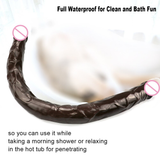 Super Long Double Headed Dildo / Realistic Flexible Double Ended Dildo - EVE's SECRETS