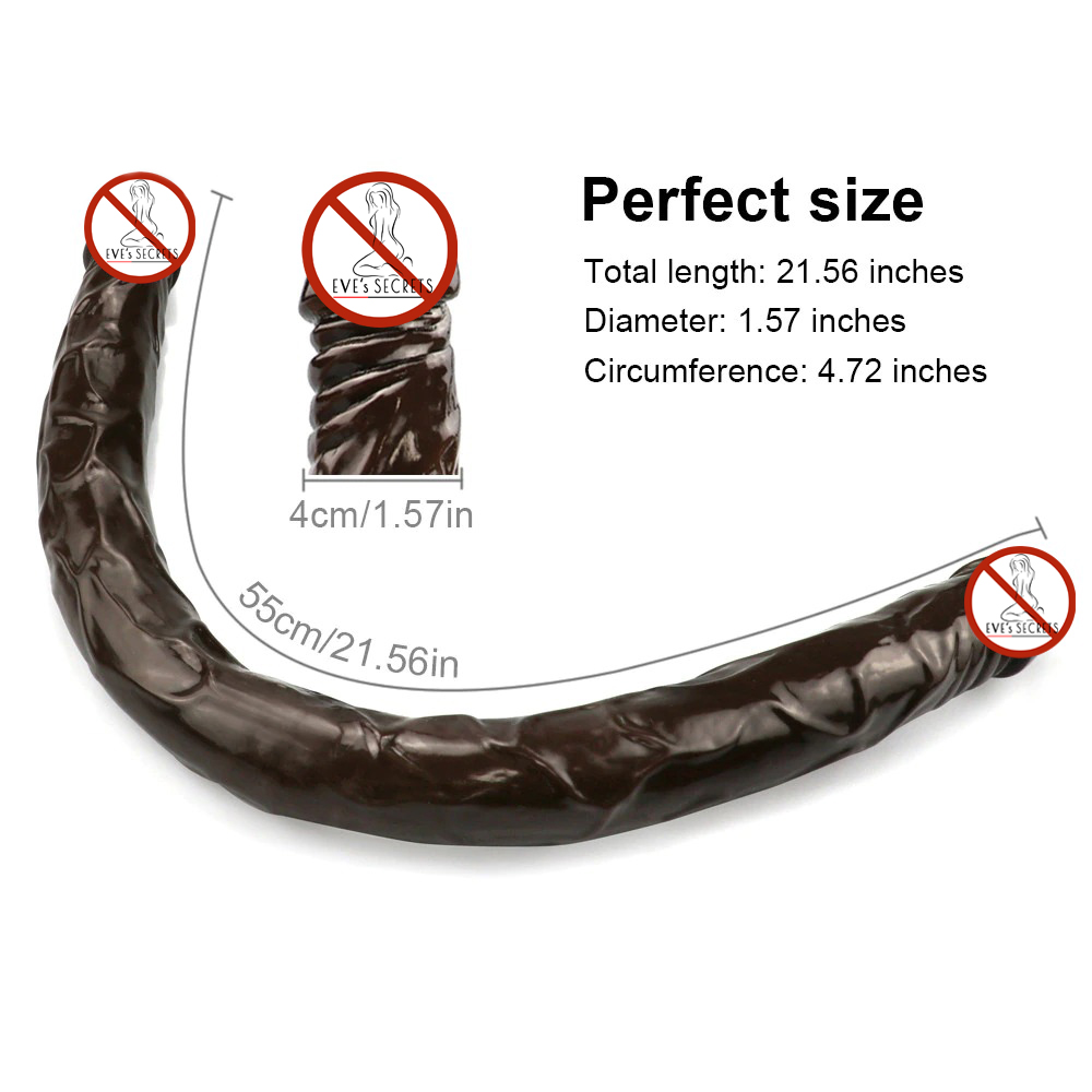 Super Long Double Headed Dildo / Realistic Flexible Double Ended Dildo - EVE's SECRETS