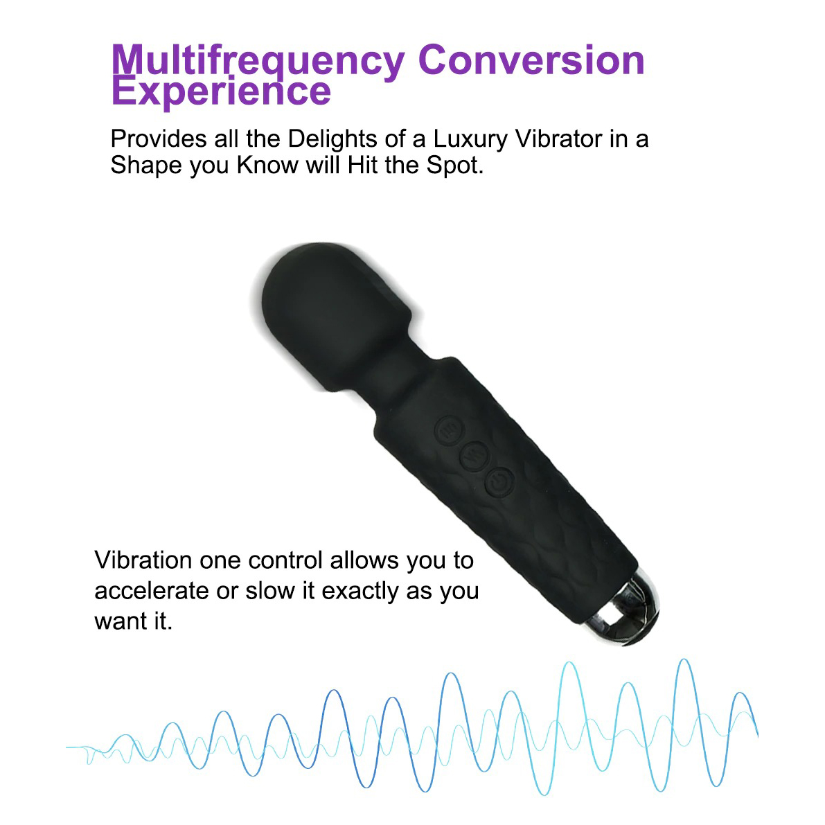 Super Powerful Clitoral Vibrators in Two Sizes / Magic Wand Massagers - EVE's SECRETS