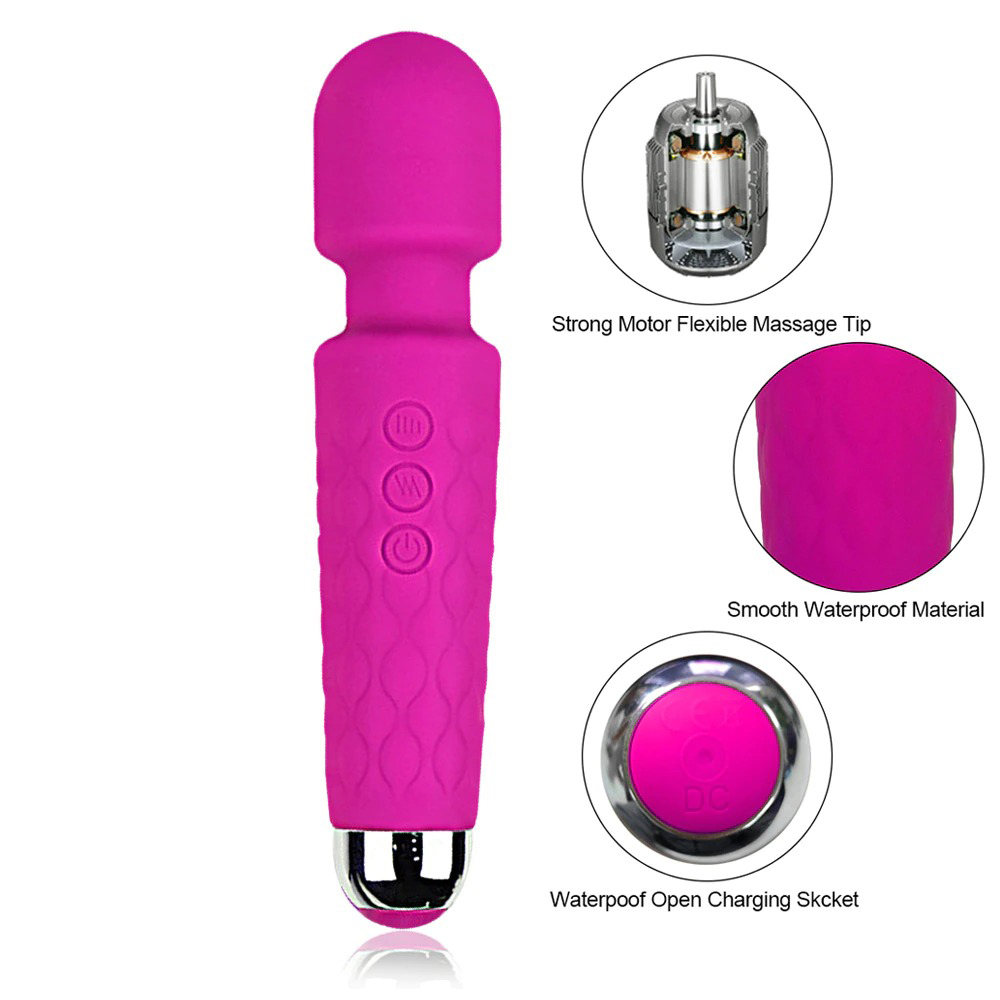 Super Powerful Clitoral Vibrators in Two Sizes / Magic Wand Massagers - EVE's SECRETS