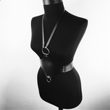 Super Sexy Women's Body Harness / Fetish Style Faux Leather Bondage Lingerie / Waist Suspenders - EVE's SECRETS
