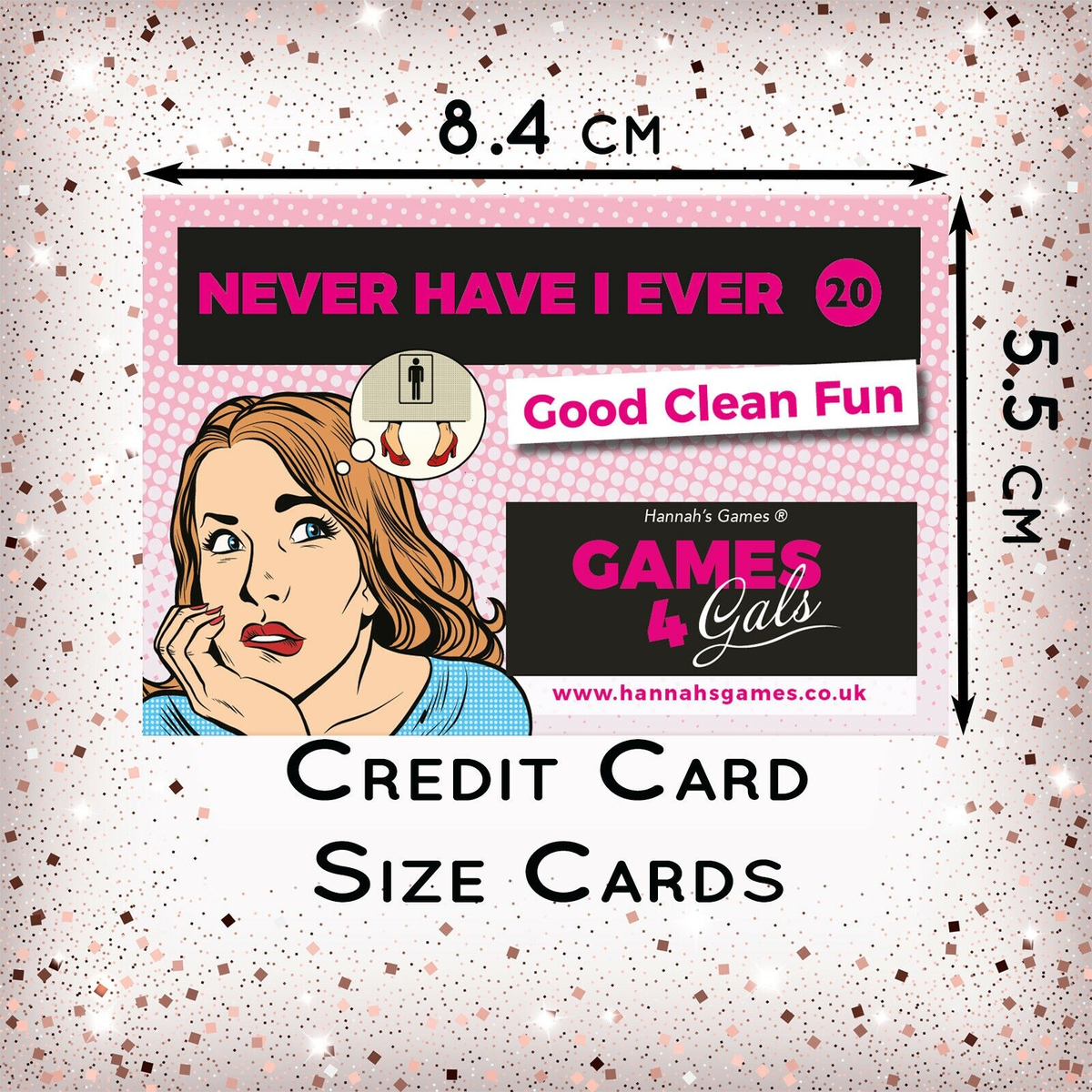 "Never Have I Ever" Fun Game for Adults / Board Game for Parties - EVE's SECRETS