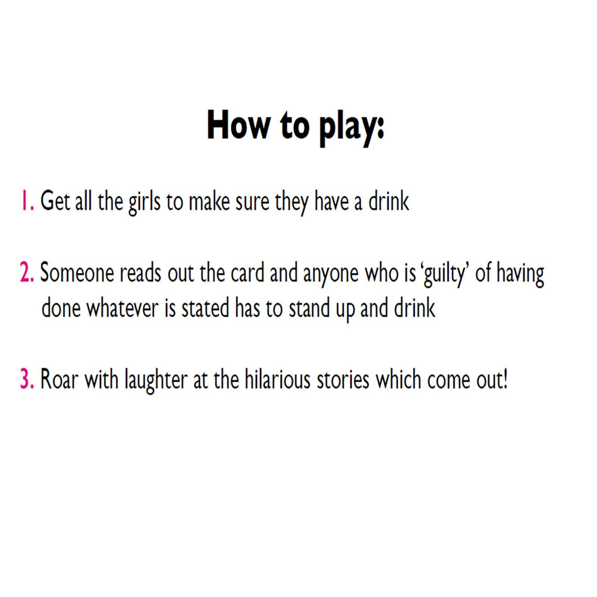 "Never Have I Ever" Fun Game for Adults / Board Game for Parties - EVE's SECRETS