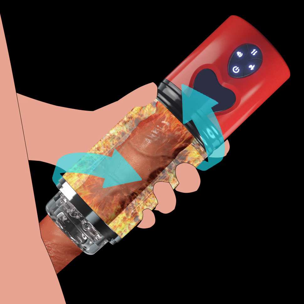 Telescopic Rotating Male Masturbator / Automatic Masturbation Cup / Sex Toys for Men - EVE's SECRETS