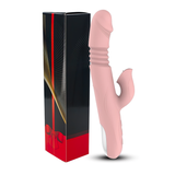 Telescopic Rotation G-Spot Vibrator / Vibrating Rabbit Stimulator / Sex Toys For Women