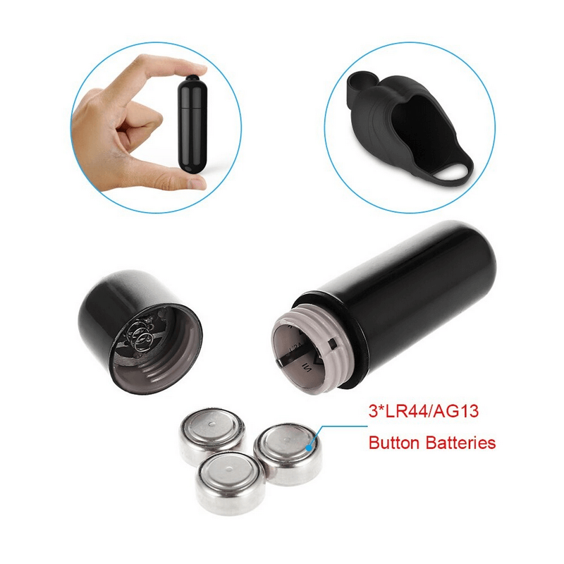 Vibrating Testicle Massager / Men's Cock Ring with Vibration Function / Male Sex Toys - EVE's SECRETS