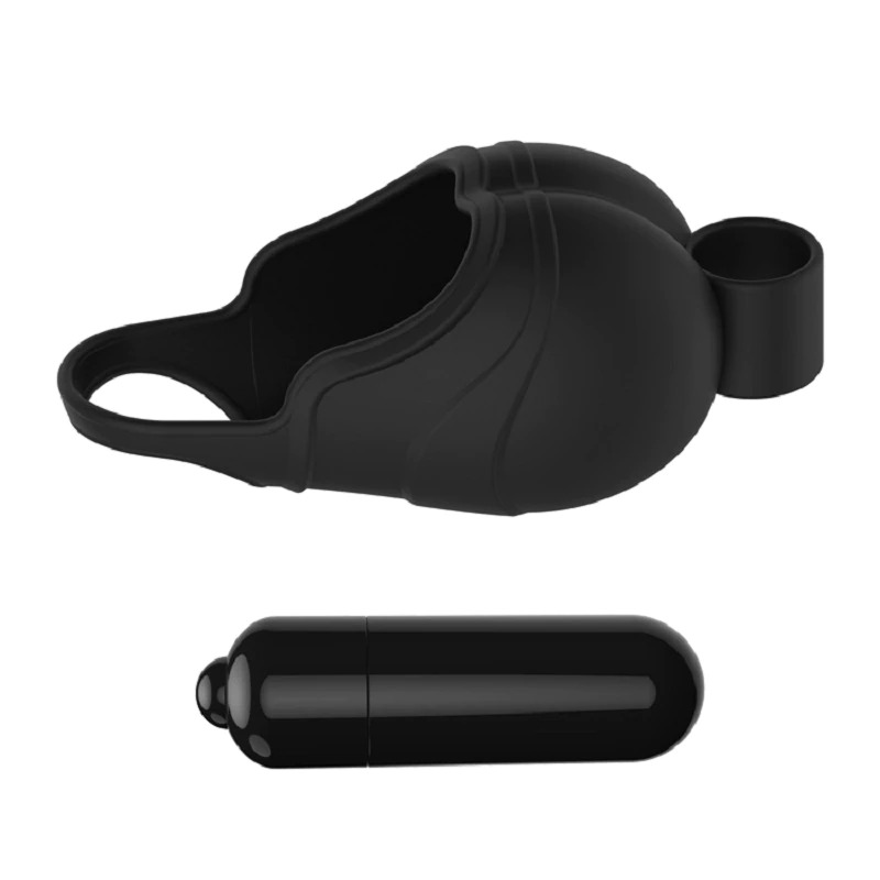 Testicle Male Massager Vibrators / Ejaculation Delay Ring For Men / Stimulator Egg Toy - EVE's SECRETS