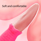 Tongue G-Spot Vibrator / Women's Clitoral Massager / Female Realistic Design Sex Toys - EVE's SECRETS