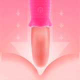 Tongue G-Spot Vibrator / Women's Clitoral Massager / Female Realistic Design Sex Toys - EVE's SECRETS