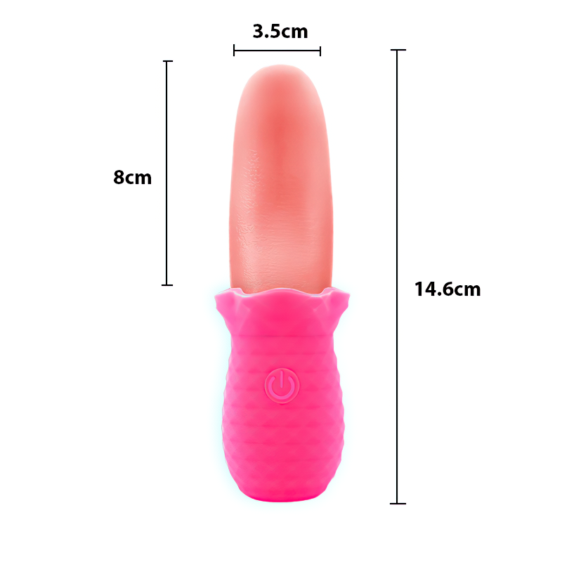 Tongue G-Spot Vibrator / Women's Clitoral Massager / Female Realistic Design Sex Toys - EVE's SECRETS