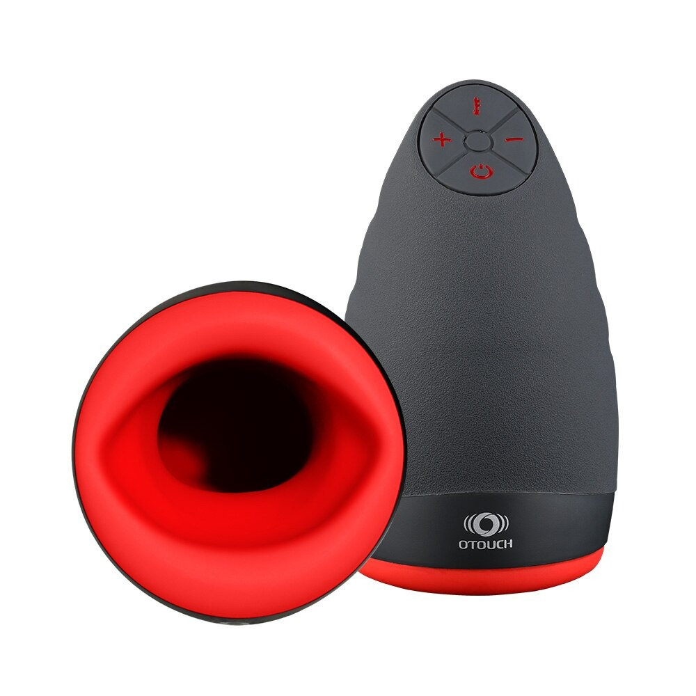 Tongue Vibrator for Men Masturbation / Silicone Automatic Heating Penis Vibrator for Adult - EVE's SECRETS
