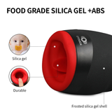 Tongue Vibrator for Men Masturbation / Silicone Automatic Heating Penis Vibrator for Adult - EVE's SECRETS