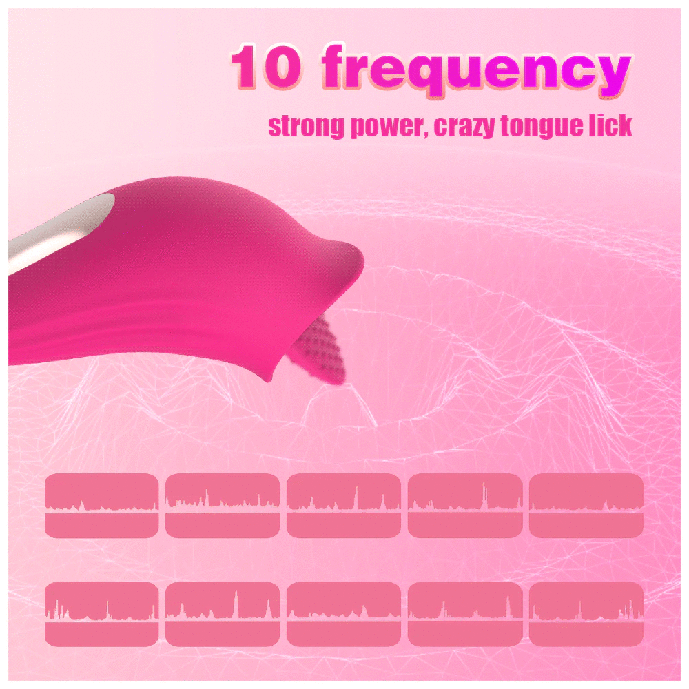 Tongue Vibrator for Women / Clitoral and Nipple Licking Stimulator - EVE's SECRETS
