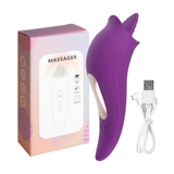 Tongue Vibrator for Women / Clitoral and Nipple Licking Stimulator - EVE's SECRETS