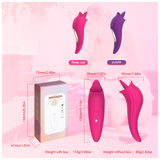 Tongue Vibrator for Women / Clitoral and Nipple Licking Stimulator - EVE's SECRETS