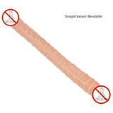 Translucent Double Penetration Dildo / Flexible Soft Vagina and Anal Sex Toys - EVE's SECRETS