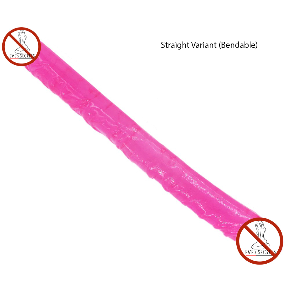 Translucent Double Penetration Dildo / Flexible Soft Vagina and Anal Sex Toys - EVE's SECRETS