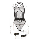 Transparent Sexy Bodysuit For Women / Exotic Mesh Lingerie / Stylish Clubwear Costume - EVE's SECRETS