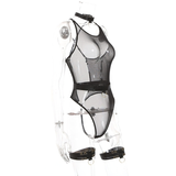 Transparent Sexy Bodysuit For Women / Exotic Mesh Lingerie / Stylish Clubwear Costume - EVE's SECRETS