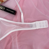 Transparent Women's Lingerie Set / Erotic Underwear with Floral Embroidery - EVE's SECRETS