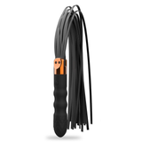 Two-in-One BDSM Slave Whip with Multispeed Vibrator / Fetish Sex Toys for Women and Men