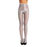 Ultra Shiny Sexy Stockings / Full Footed Tights Silky Sheer Pantyhose - EVE's SECRETS