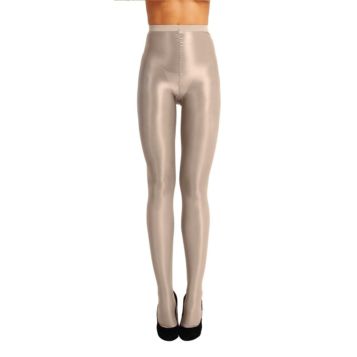 Ultra Shiny Sexy Stockings / Full Footed Tights Silky Sheer Pantyhose - EVE's SECRETS