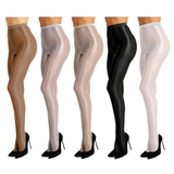 Bas Sexy Ultra Brillants / Collants à Pieds Complets Collants Transparents Soyeux