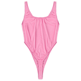 Ultra-thin Exotic Men's Solid Sleeveless Bodysuit / Male Sexy U Neck High Cut Lingerie - EVE's SECRETS