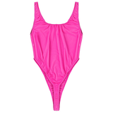 Ultra-thin Exotic Men's Solid Sleeveless Bodysuit / Male Sexy U Neck High Cut Lingerie - EVE's SECRETS