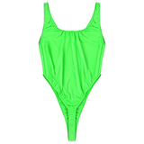 Ultra-thin Exotic Men's Solid Sleeveless Bodysuit / Male Sexy U Neck High Cut Lingerie - EVE's SECRETS
