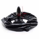Underwear Strap-On Dildo for Women / PU Leather Panties with Penis / Clitoris Stimulator Dildo - EVE's SECRETS