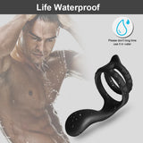Unique Vibrating Cock Rings / Sex Toys for Adult Men / Penis Ejaculation Erotic Masturbator - EVE's SECRETS