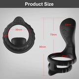 Unique Vibrating Cock Rings / Sex Toys for Adult Men / Penis Ejaculation Erotic Masturbator - EVE's SECRETS