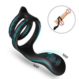 Unique Vibrating Cock Rings / Sex Toys for Adult Men / Penis Ejaculation Erotic Masturbator - EVE's SECRETS