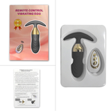 Unisex Anal Plug Vibrator / Adult Remote Control Butt Plug / Anal Dildo Toy - EVE's SECRETS